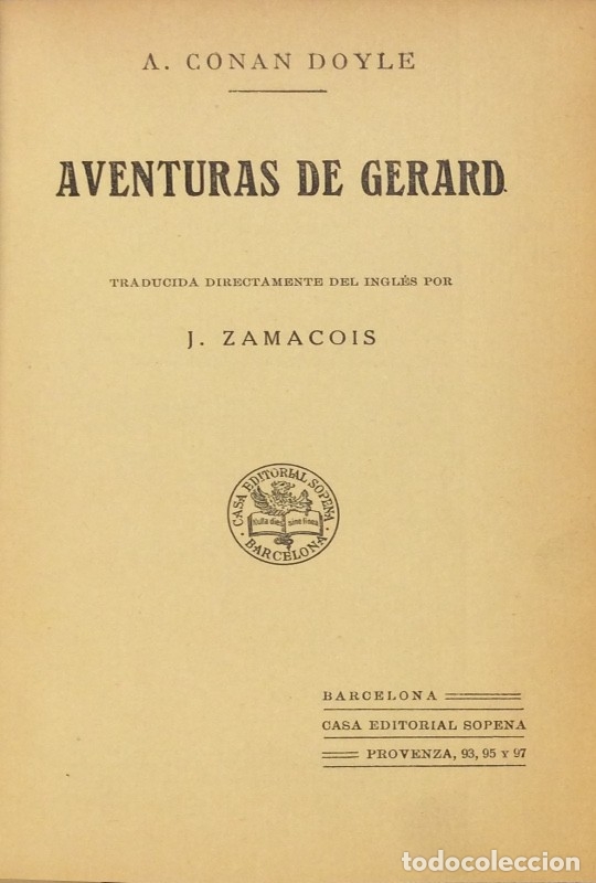 Libros: Aventuras de Gerard/El crimen del coronel - Arthur Conan Doyle - Foto 8