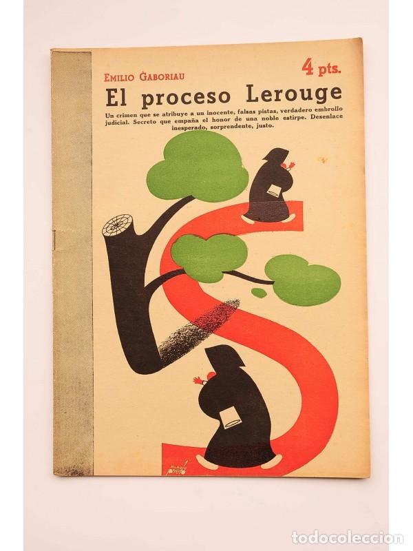 Libros: El proceso Lerouge - GABORIAU, Emilio - Foto 1