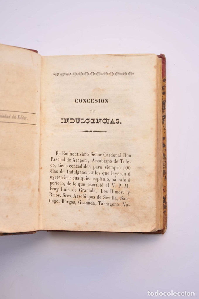 Libros: Libro de la oraci&oacute;n y meditaci&oacute;n - LUIS DE GRANADA, Fray - Foto 4