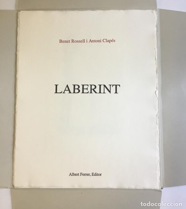 Libros: LABERINT. - ROSSELL, Benet i CLAP&Eacute;S, Antoni. - Foto 1