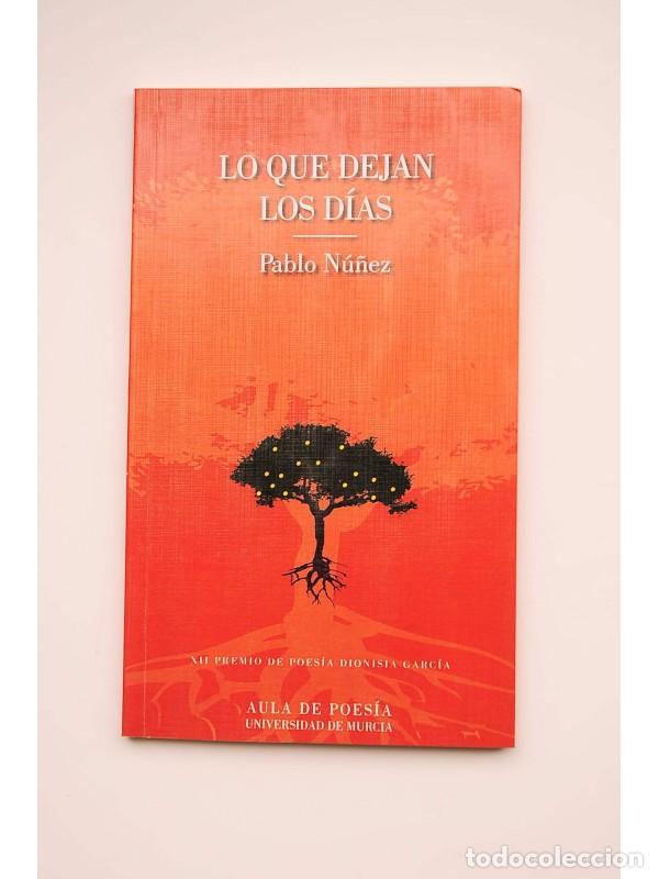 Libros: Lo que dejan los d&iacute;as - N&Uacute;&Ntilde;EZ, Pablo - Foto 1