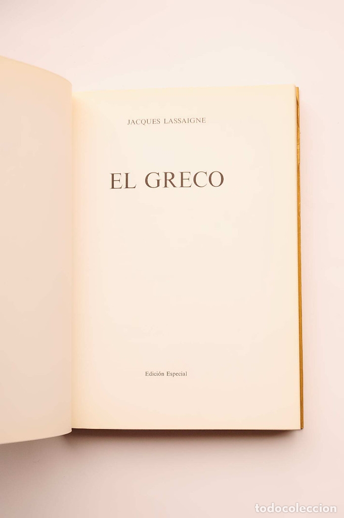 Libros: El Greco - LASSAIGNE, Jacques - Foto 2