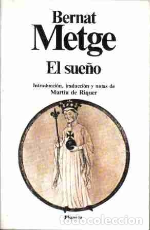 Libros: El sue&ntilde;o, Bernat Metge - Foto 1