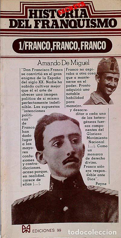 Libros: Franco, Franco, Franco - Armando de Miguel - Foto 1