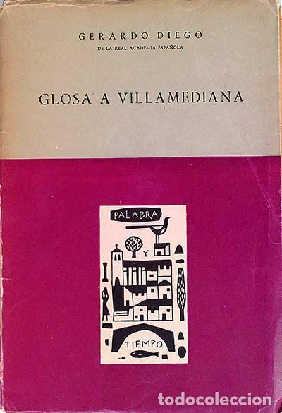 Libros: Glosa a Villamediana - Gerardo Diego - Foto 1