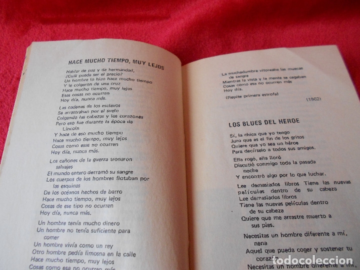 Libros: Dylan, un libro de AU. Ed. Fundamentos 1974 - Foto 2