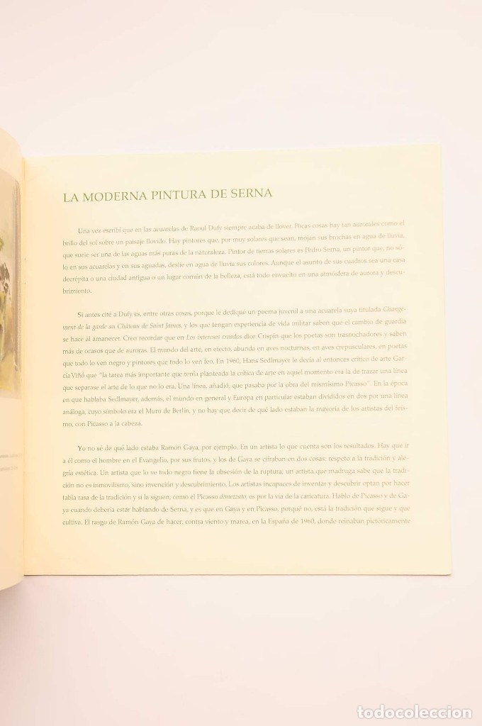 Libros: Pedro Serna. Acuarelas y dibujos - SERNA, Pedro - Foto 2