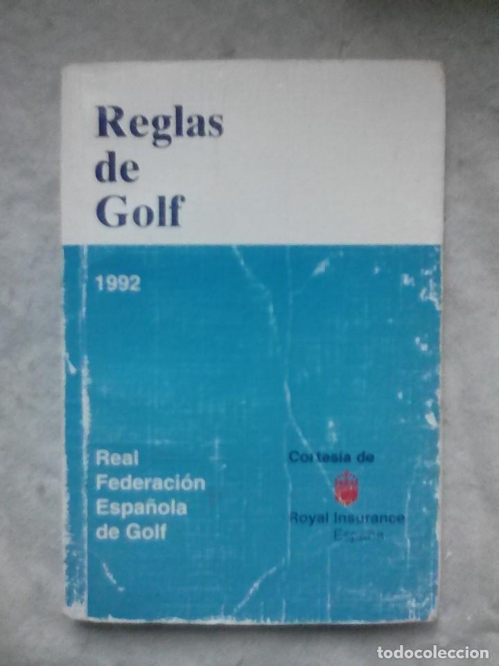 Libros: REGLAS DE GOLF 1992 - Foto 1