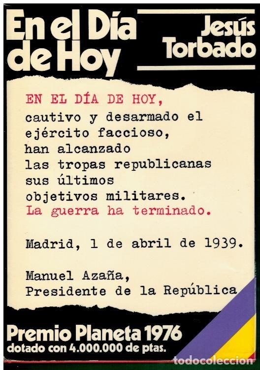 Libros: EN EL D&Iacute;A DE HOY. Premio Planeta 1976. 1&ordf; ed. - Foto 1