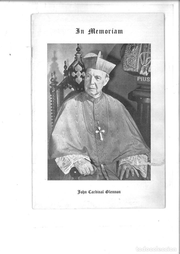Libros: IN MEMORIAM. JOHN CARDINAL GLENNON - Foto 1