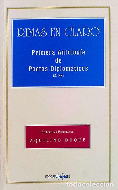 Libros: Rimas en claro - Aquilino Duque - Foto 1