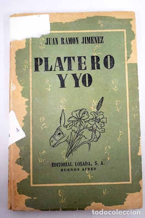 Libros: Platero y yo.- Jim&eacute;nez, Juan Ram&oacute;n - Foto 1