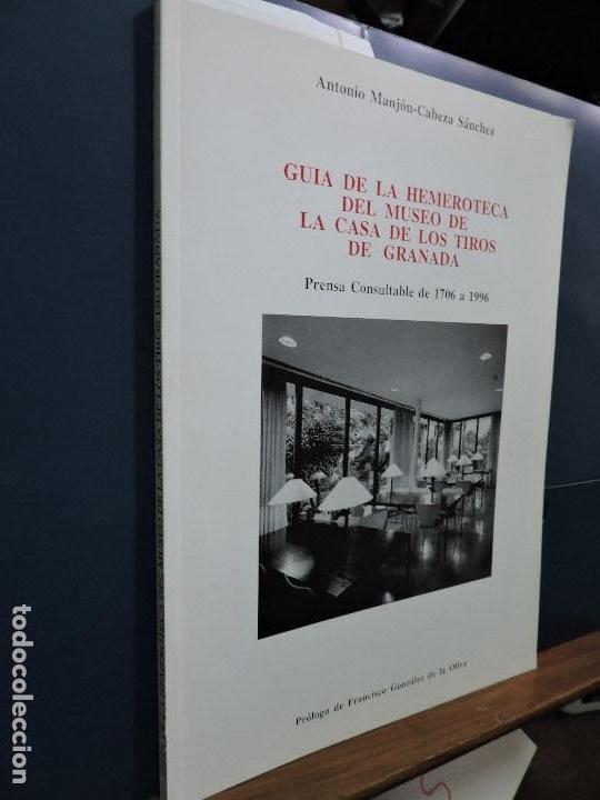 B&uuml;cher: Gu&iacute;a de la Hemeroteca del Museo de la Casa de los Tiros de Granada. MANJ&Oacute;N-CABEZA S&Aacute;NCHEZ, A.