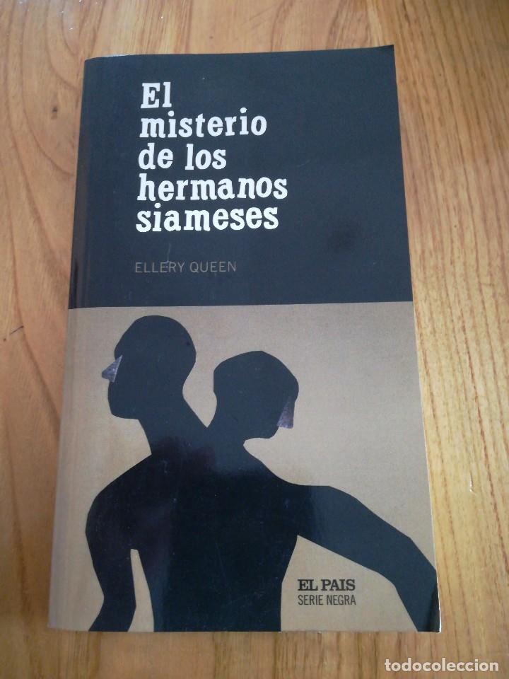 Libros: Libro. El misterio de los hermanos siameses. Ellery queen - Foto 1