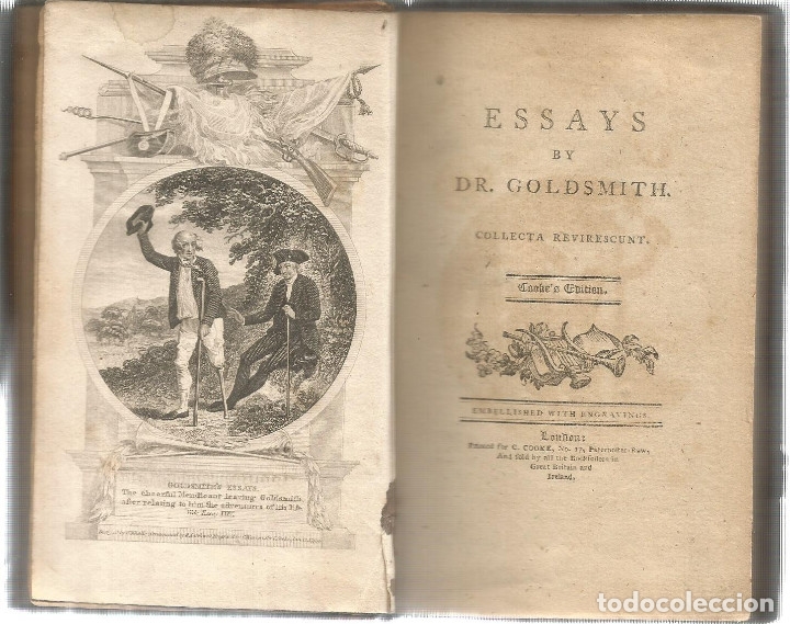 Libros: Essays by Goldsmith - GOLDSMITH - Foto 2
