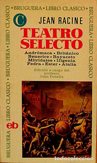 Libros: TEATRO SELECTO - RACINE , Jean - Foto 1