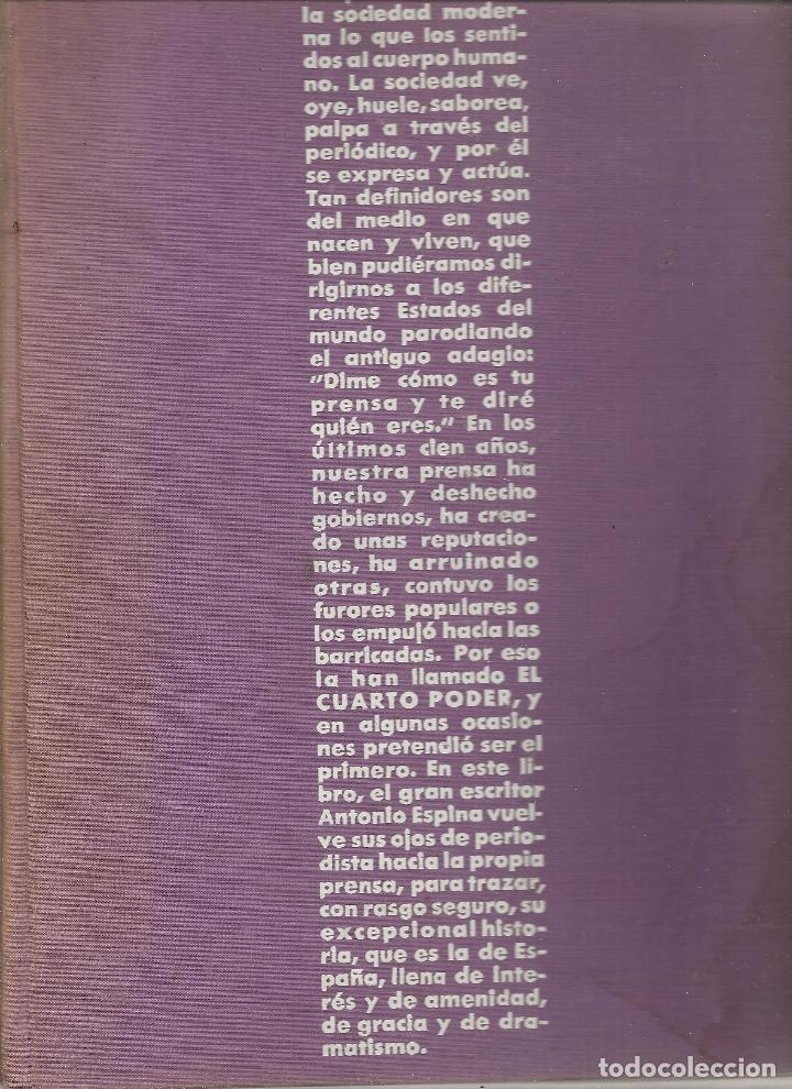 Libros: EL CUARTO PODER. COLECCI&Oacute;N: PANORAMA DE UN SIGLO. AGUILAR 1960. (P/B60) - Foto 1