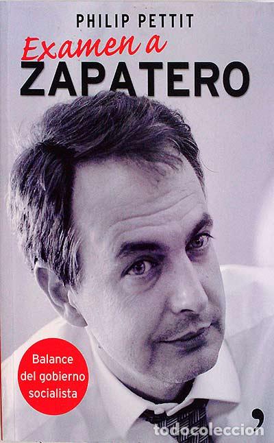 Libros: Examen a zapatero - Philip Pettit - Foto 1