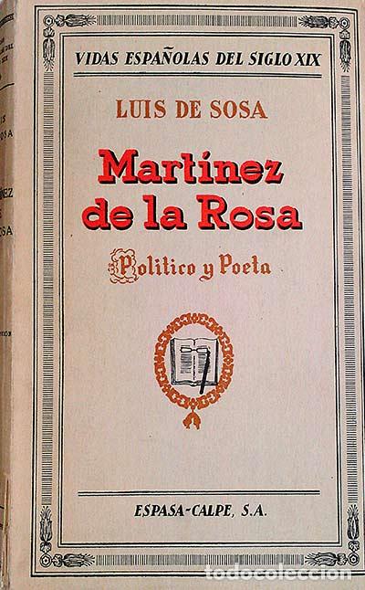 Libros: Mart&iacute;nez de la Rosa - Luis de Sosa - Foto 1