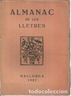 Libros: Almanac de les lletres 1927 - Foto 1
