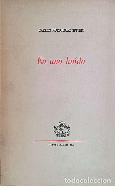 Libros: En una hu&iacute;da - Carlos Rodr&iacute;guez Spiteri - Foto 1