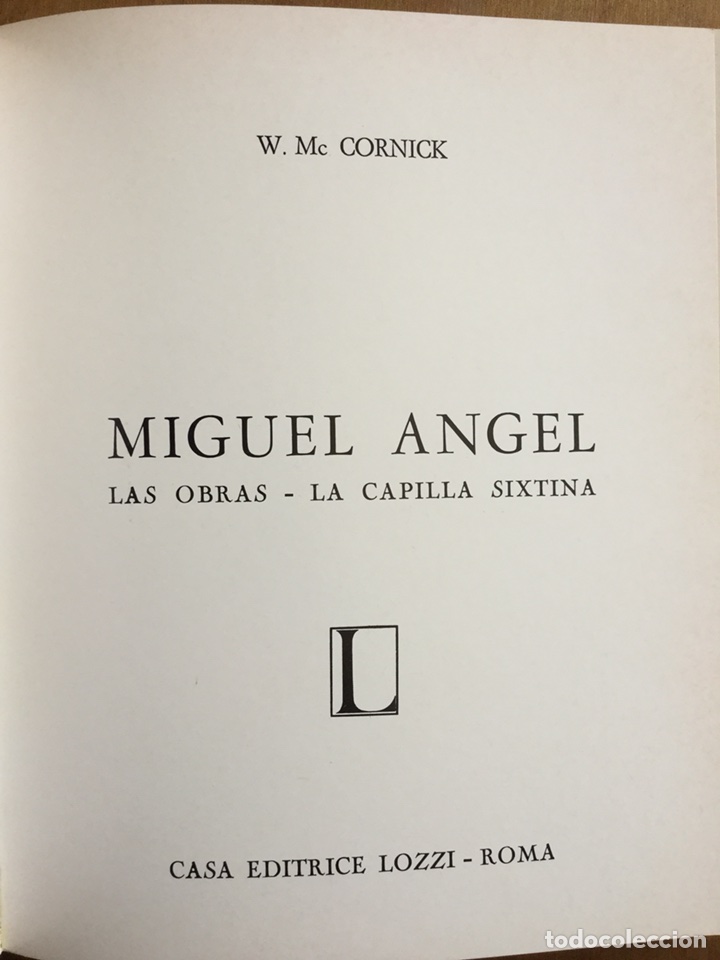 Libros: Miguel &Aacute;ngel Las Obras-La Capilla Sixtina - Foto 3