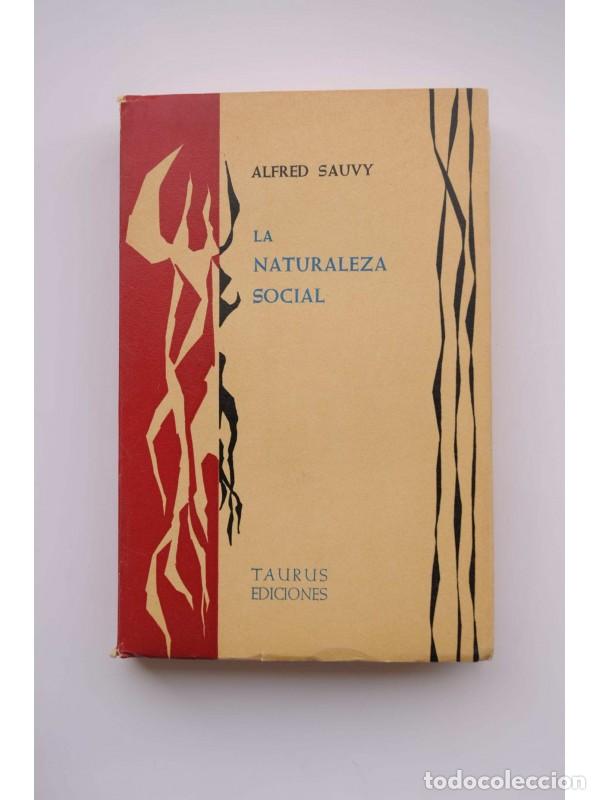 Libros: La naturaleza social - SAUVY, Alfred - Foto 1