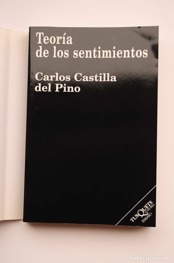 Libros: Teor&iacute;a de los sentimientos - CASTILLA DEL PINO, Carlos - Foto 2