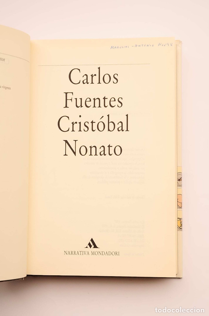 Libros: Crist&oacute;bal Nonato - FUENTES, Carlos - Foto 3