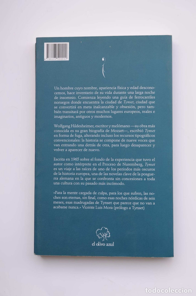 Libros: Tynset - HILDESHEIMER, Wolfgang - Foto 3