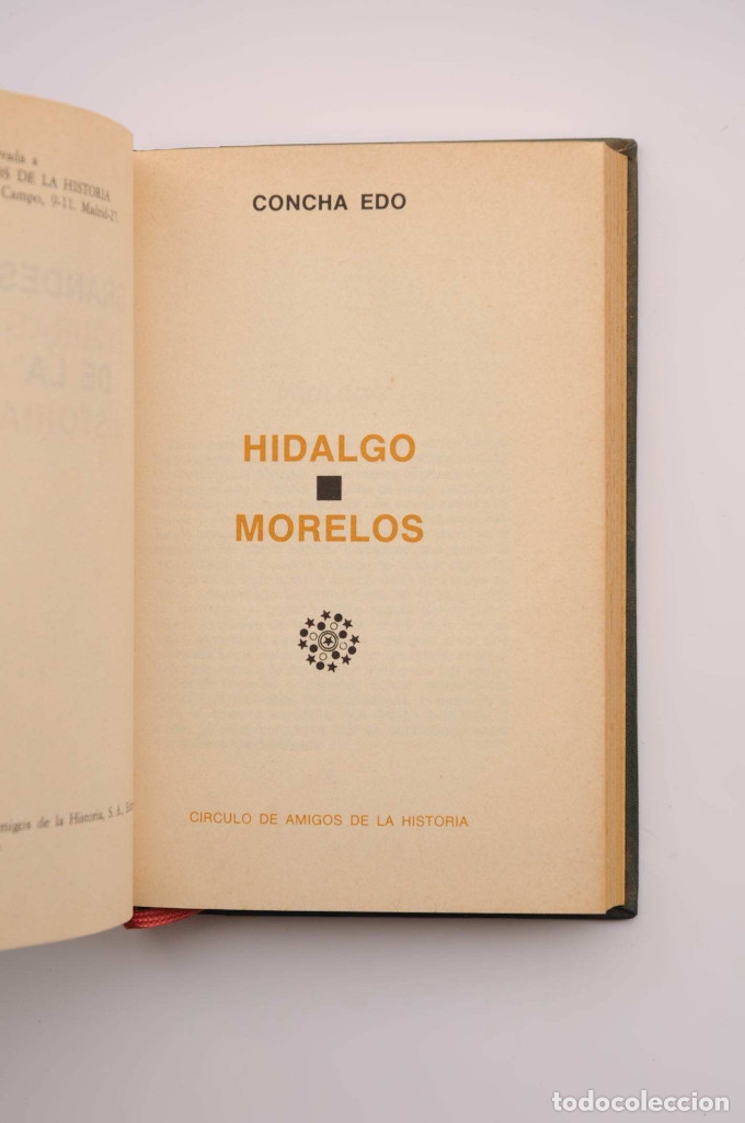 Libros: Hidalgo. Morelos - EDO, Concha - Foto 2