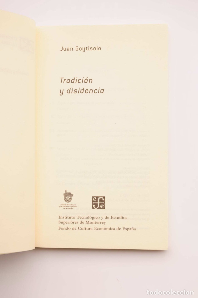 Libros: Tradici&oacute;n y disidencia - GOYTISOLO, Juan - Foto 2