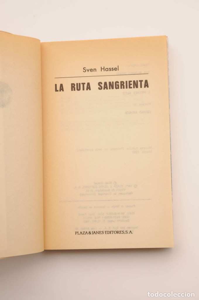 Libros: La ruta sangrienta - HASSEL, Sven - Foto 2