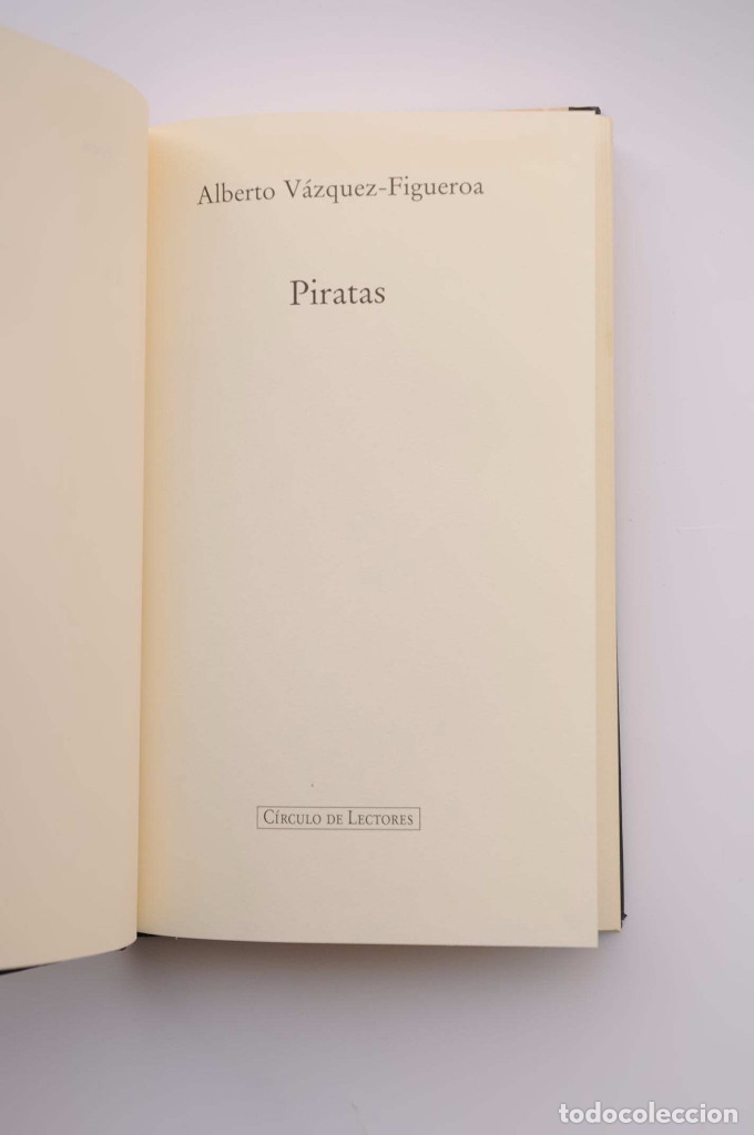 Libros: Piratas - V&Aacute;ZQUEZ - FIGUEROA, Alberto - Foto 3