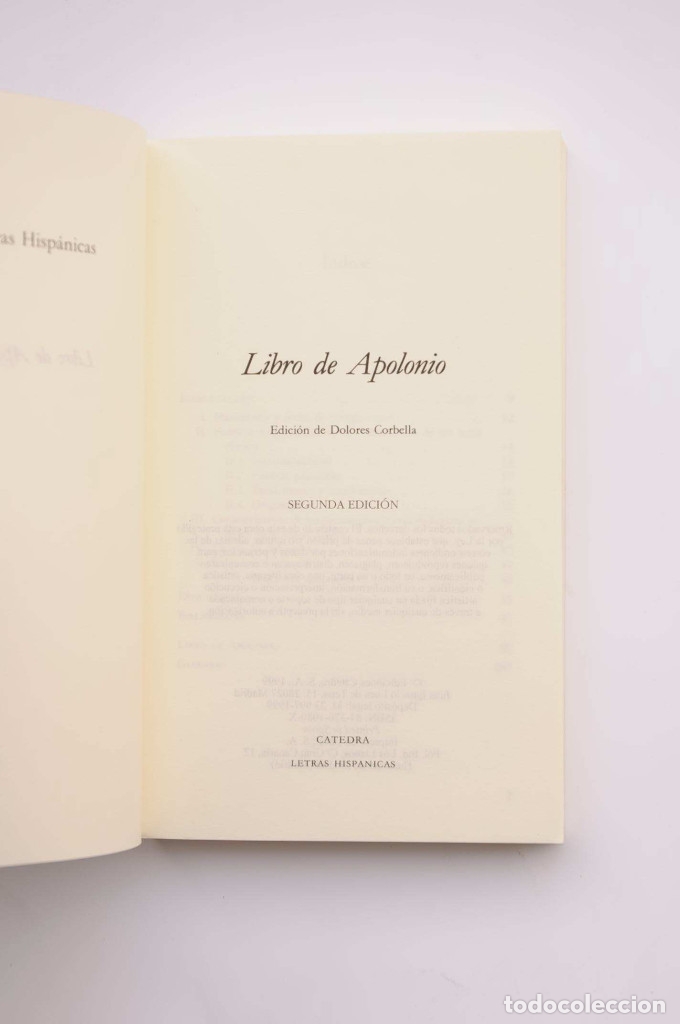 Libros: Libro de Apolonio - AN&Oacute;NIMO - Foto 2