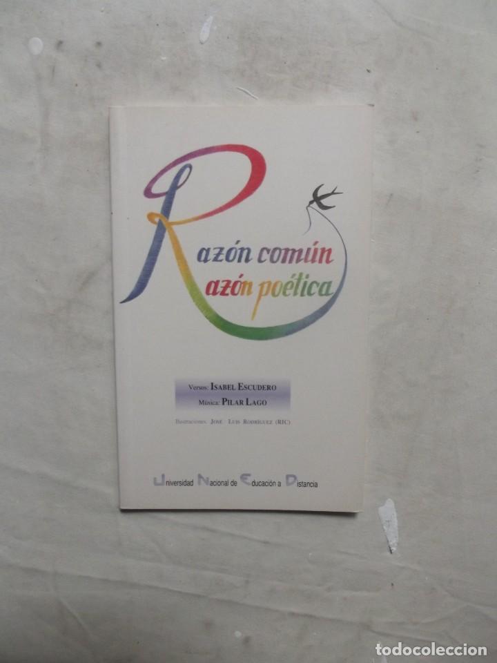 Libros: RAZON COMUN , RAZON POETICA VERSOS DE ISABEL ESCUDERO - Foto 1