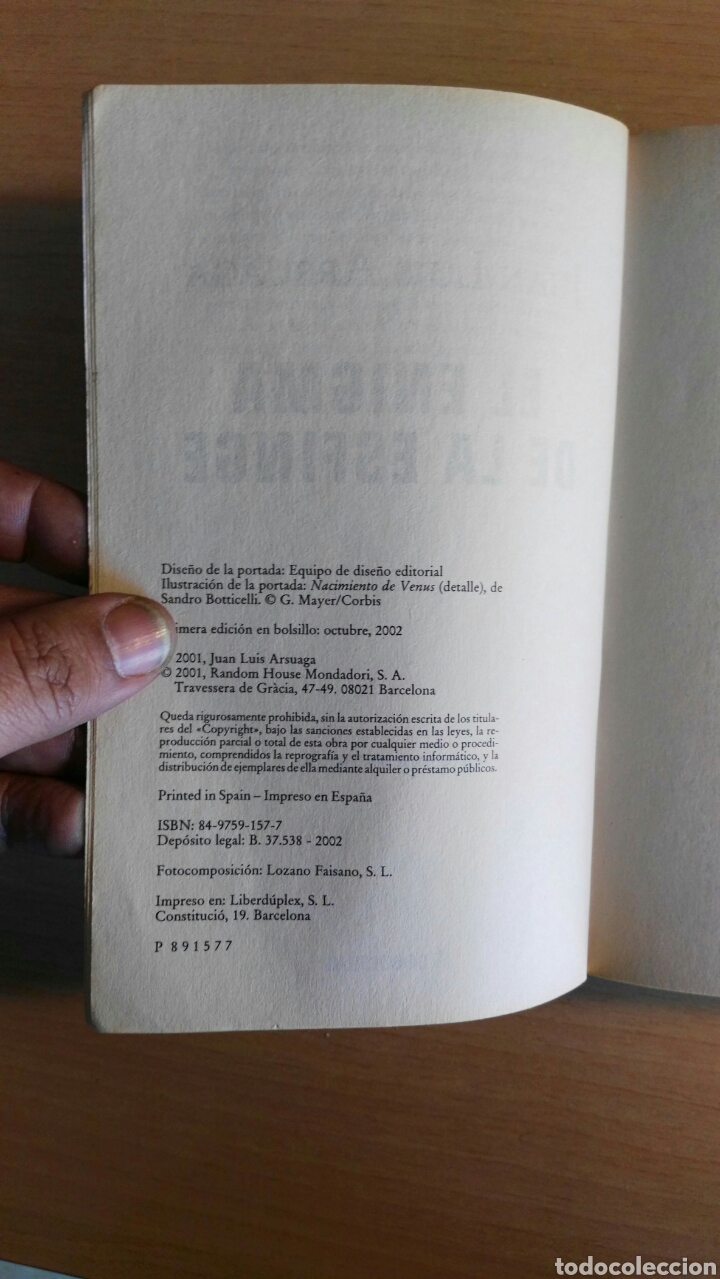 Libros: El enigma de la esfinge - Foto 5