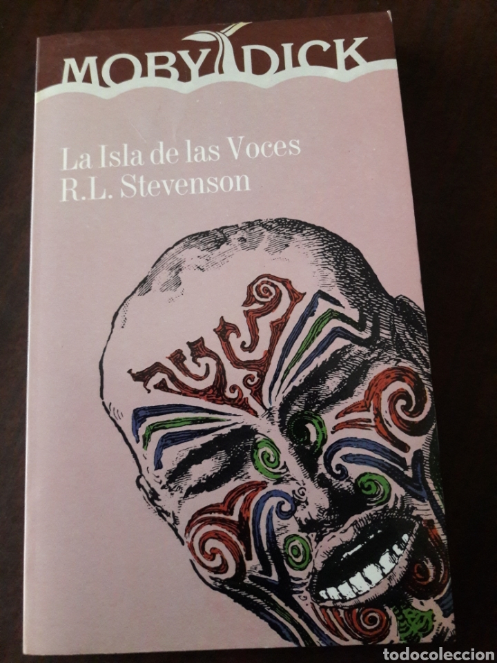 Libros: La isla de las voces. R. L. Stevenson. Moby Dick 1987 - Foto 1