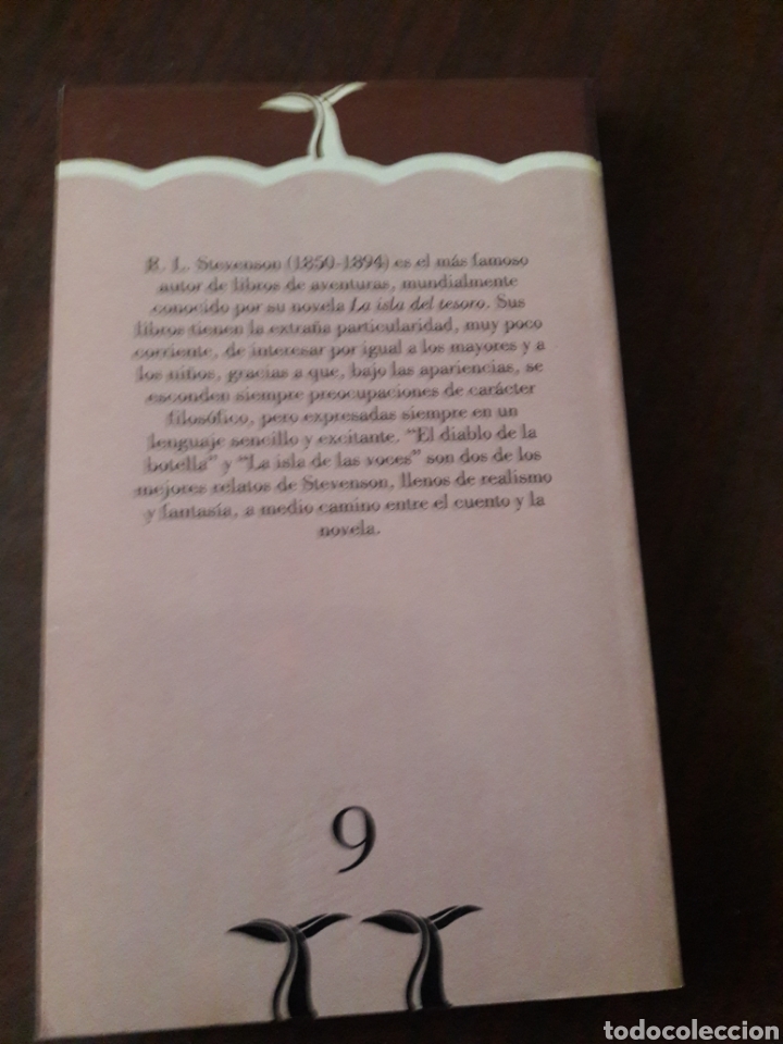 Libros: La isla de las voces. R. L. Stevenson. Moby Dick 1987 - Foto 2