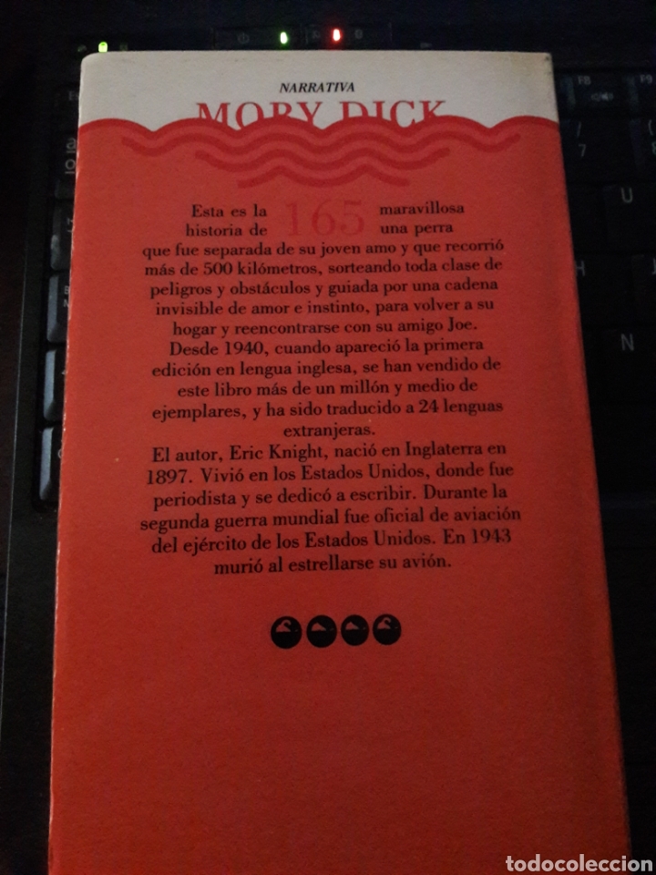Libros: Lassie vuelve a casa. Eric Knight. Moby Dick 1986 - Foto 2