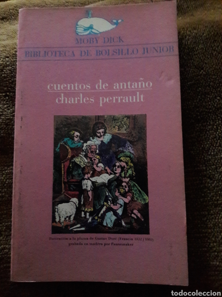 Libros: Cuentos de Anta&ntilde;o. Por Charles Perrault. Moby Dick 1979 - Foto 1