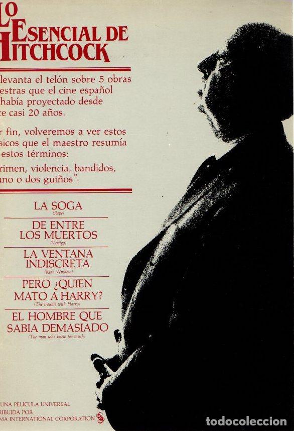 Libri di seconda mano: Lo esencial de Hitchcock - NO CONSTA AUTOR