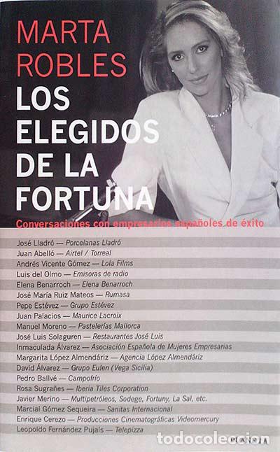 Libros: Los elegidos de la fortuna - Marta Robles - Foto 1