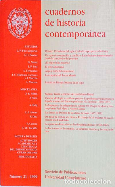 Libros: Cuadernos de Historia contempor&aacute;nea - V.V.A.A - Foto 1