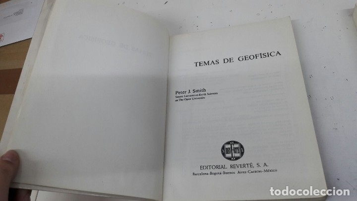 Libros: Temas de geof&iacute;sica - Peter J. Smith - Foto 3