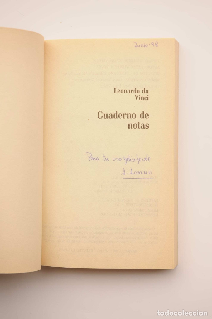 Libros: Cuadernos de notas - VINCI, Leonardo da - Foto 2