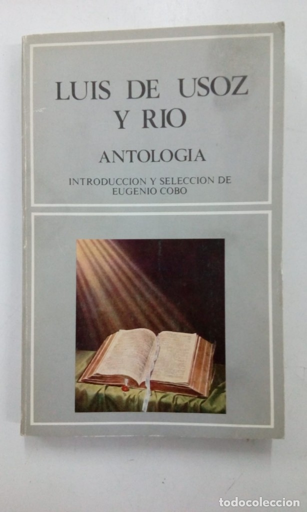 Libros: Luis de Usoz y R&iacute;o. Antolog&iacute;a - Luis de Usoz y Rio - Foto 1