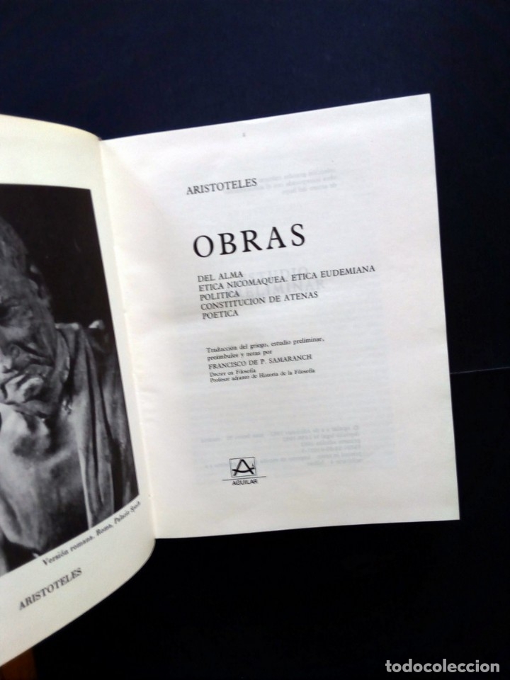 Libros: Grandes Culturas, Arist&oacute;teles, Aguilar - Foto 4