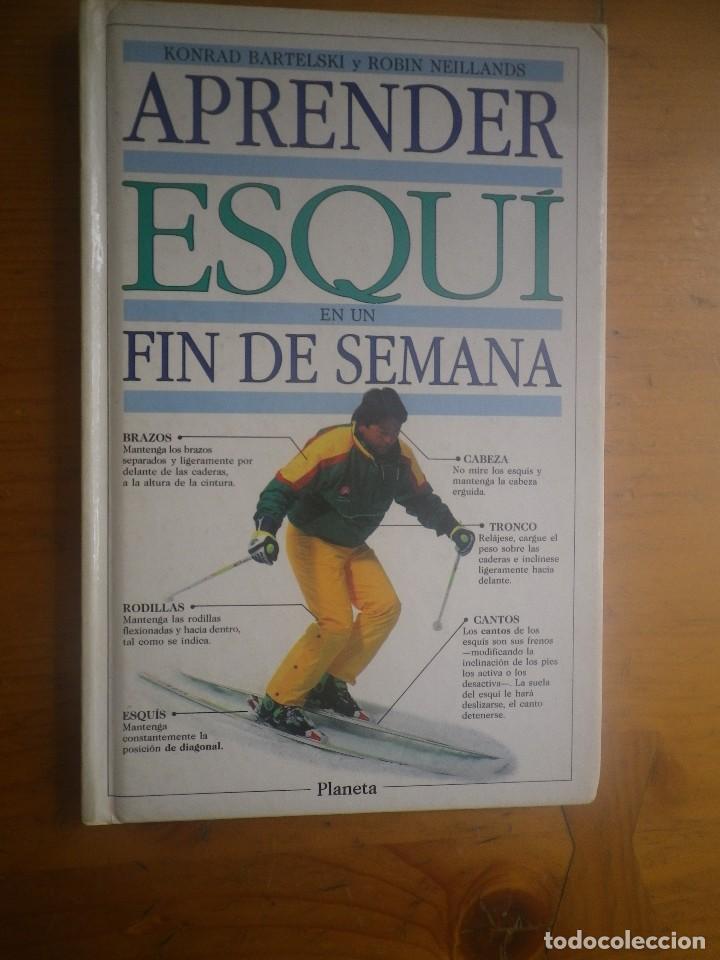 Libros: APRENDER ESQUI EN UN FIN DE SEMANA EDITORIAL PLANETA - Foto 1