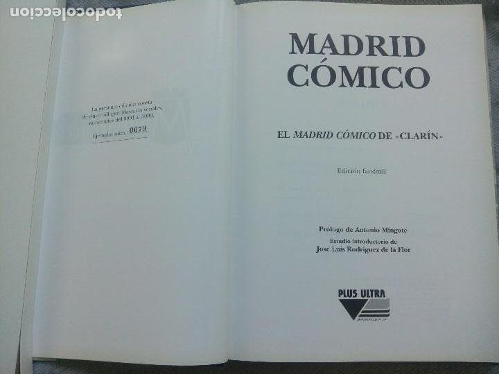 Libros: MADRID C&Oacute;MICO - EL MADRID C&Oacute;MICO DE CLAR&Iacute;N.  Pr&oacute;logo de Antonio Mingote - Foto 2